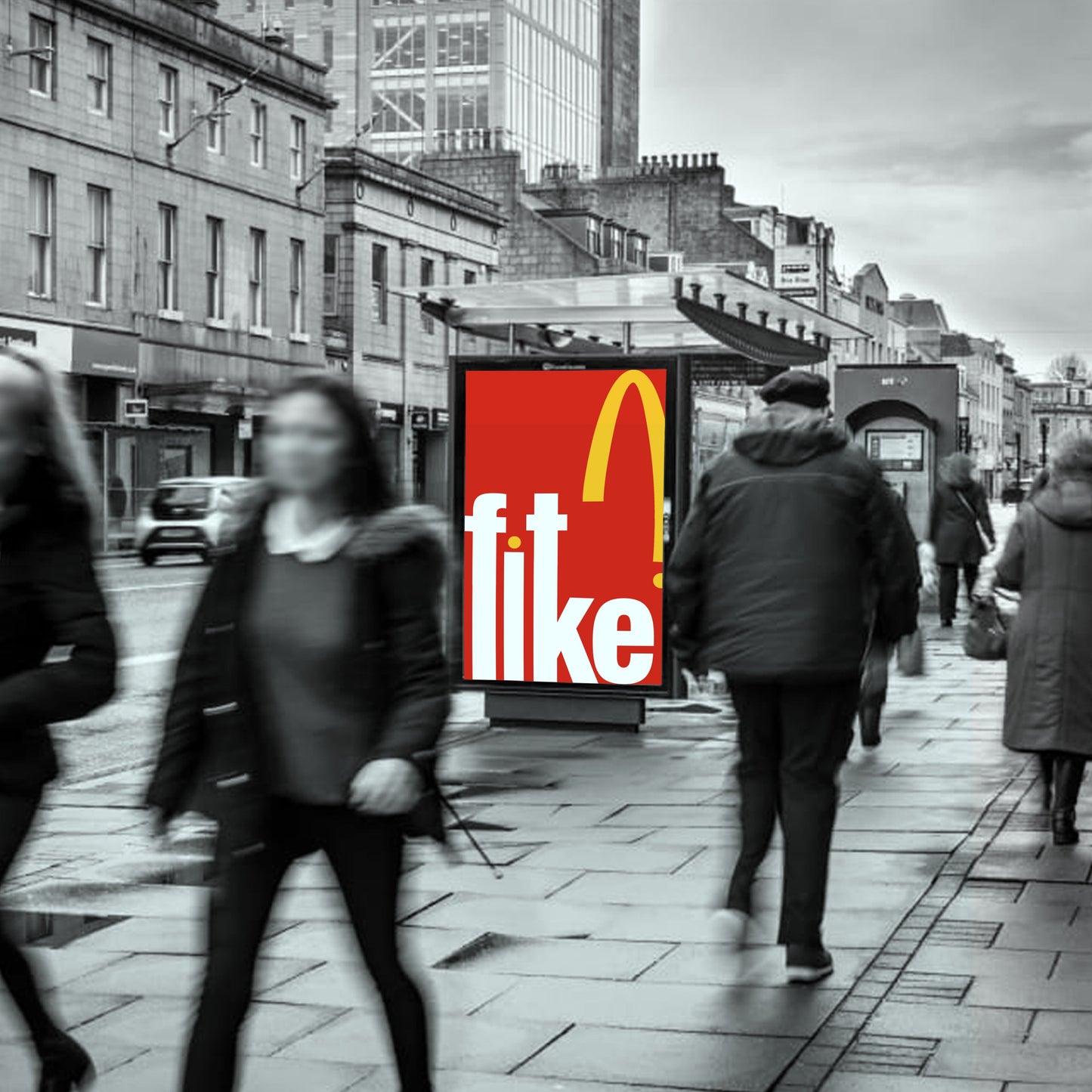 Fit Like? Limited Edition Digital Art Print Unframed